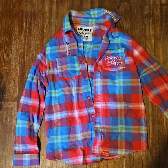 cakeworthy Tops - Chucky Flannel
